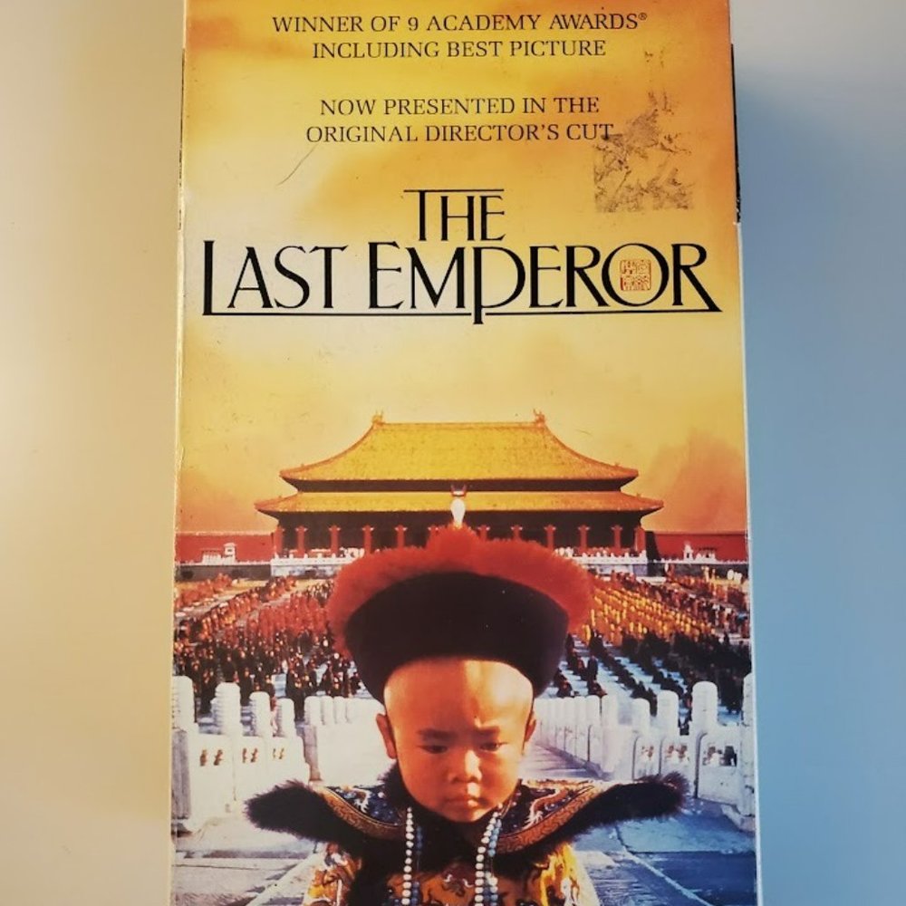 The Last Emperor - VHS Classic Movie - Pre-owned VHS - Very Good